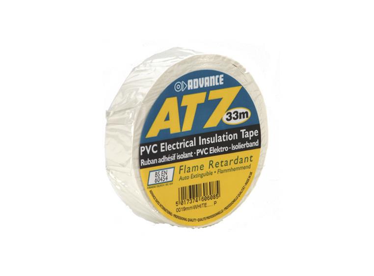 Advance Tapes AT 7 - PVC Insulating Tape white
